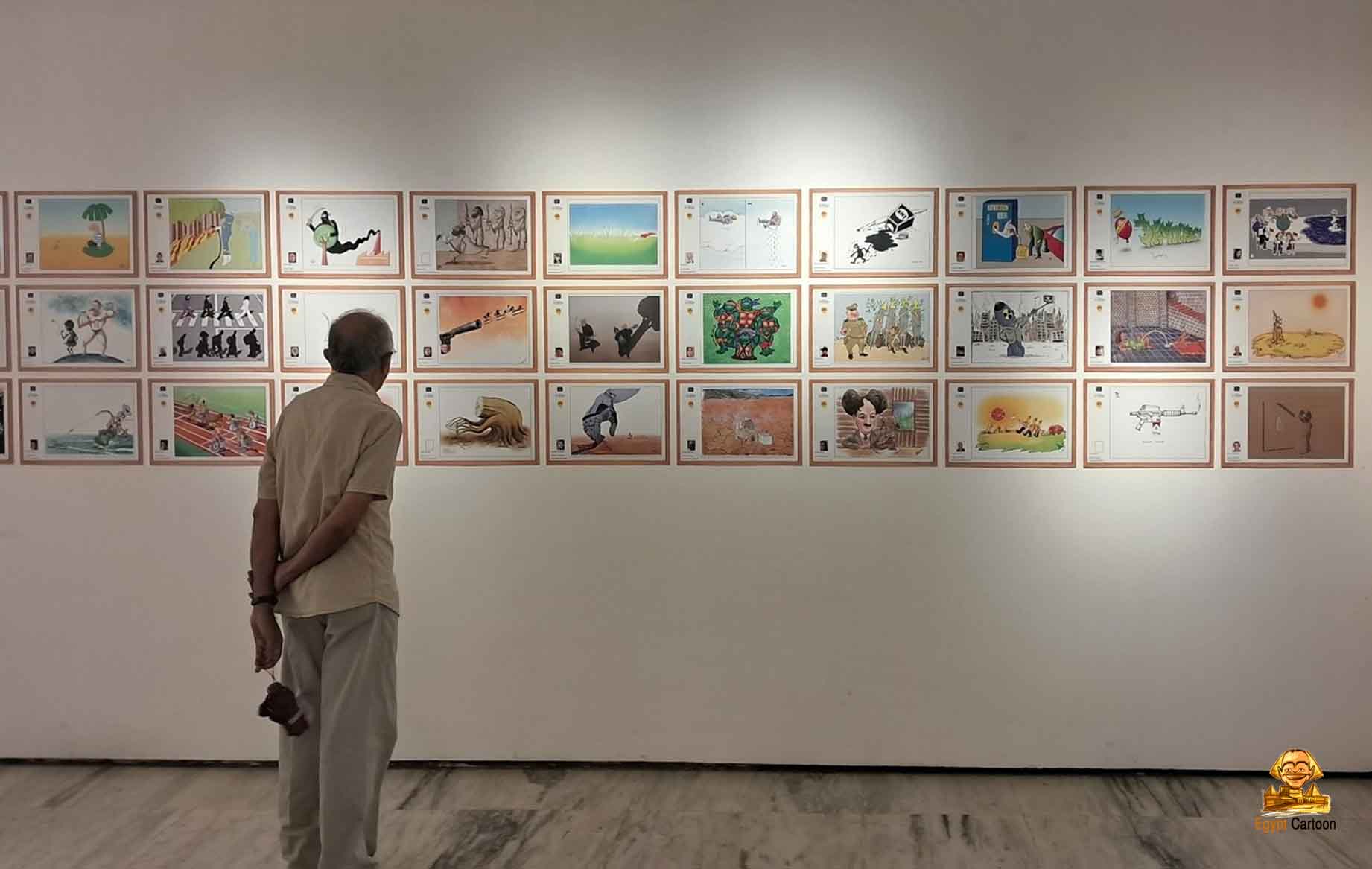 Photos from Inauguration of the International Cartoon Exhibition in Kochi