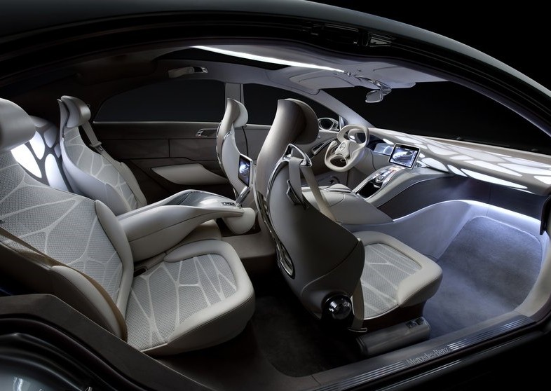 MercedesBenz F800 Luxury Car interior MercedesBenz F800 Luxury Car Concept