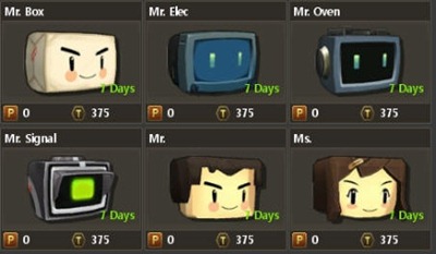 Characters