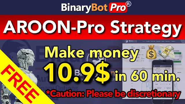 AROON-Pro Strategy | Binary Bot Pro