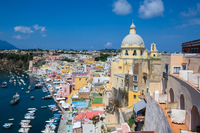 La Corricella vista da Terra Murata-Procida