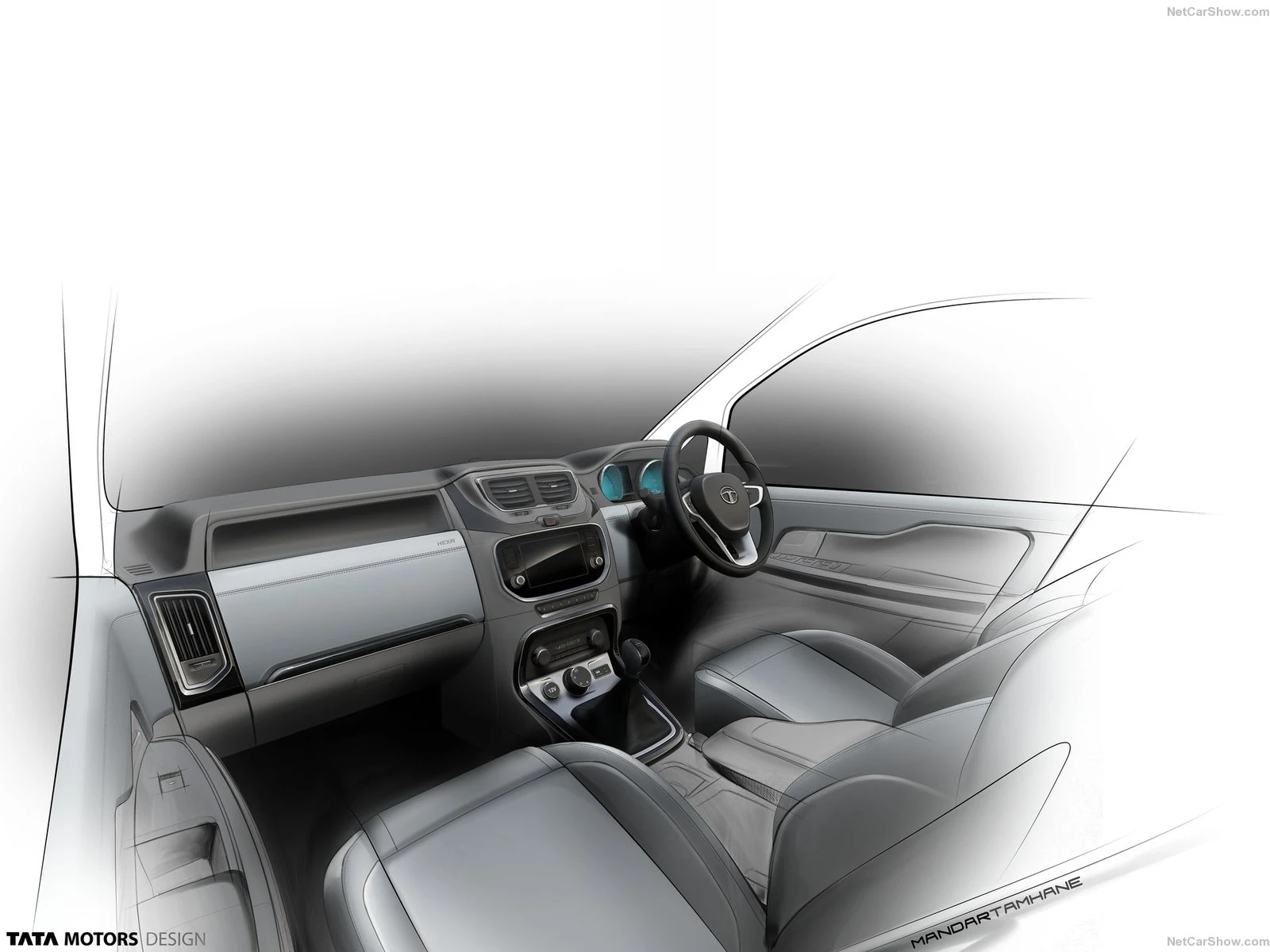 Hình ảnh xe ô tô Tata Hexa Concept 2015 & nội ngoại thất