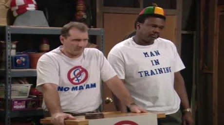 NO MA'AM (National Organization of Men Against Amazonian Masterhood) | Die Kirche des heiligen Al Bundy 14. Januar 2024 8