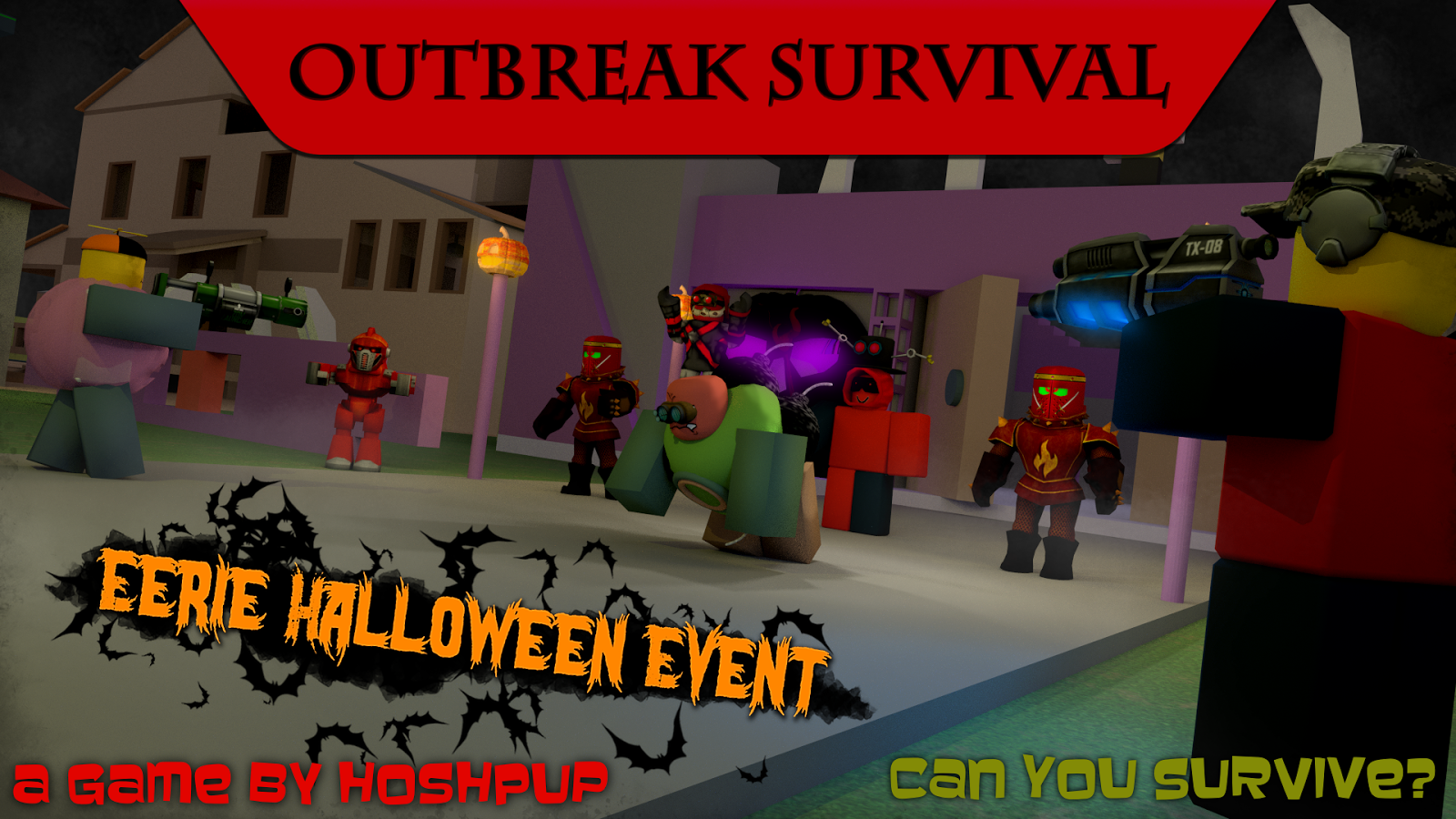 Roblox Outbreak Survival Outbreak Survival Eerie Halloween Event 2 4 - code roblox zombie outbreak