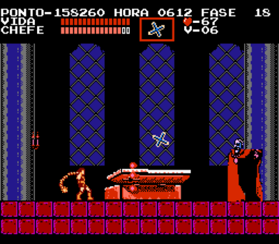 Castlevania in Portuguese - Battle with Dracula