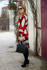 Diane Von Furstenberg wrap dress, wrap dress, roberto botticelli boots, Givenchy Antigona bag, Fashion and Cookies, fashion blogger