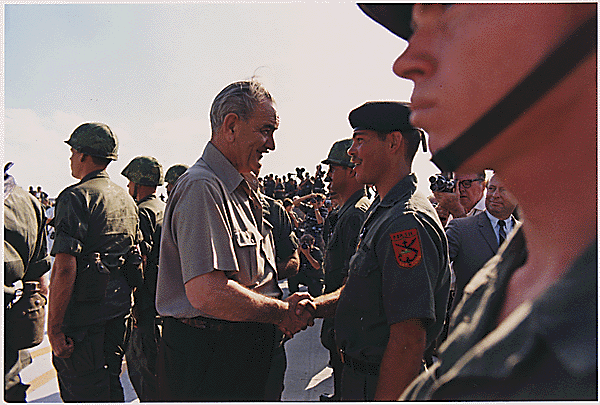 president johnson vietnam war. President Johnson is shown