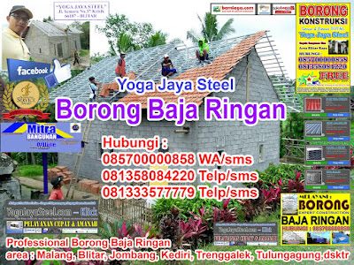 Yogajayasteel Borong Baja Ringan Jawa Timur murah berkwalitas Blitar tulungagung Trenggalek Wlingi Ngunut Jombang Kertosono Rejotangan