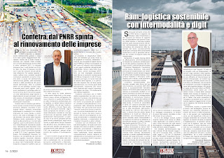 FEBBRAIO 2023 PAG. 17 - Ram: logistica sostenibile con intermodalità e digit