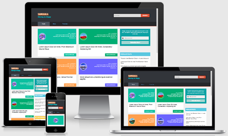 Download Sanggala Responsive Blogger Template