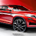 Skoda releases first sketches of its China-exclusive Kodiaq GT coupe-SUV