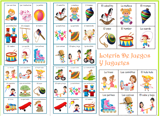 Lotería De Juegos Y Juguetes