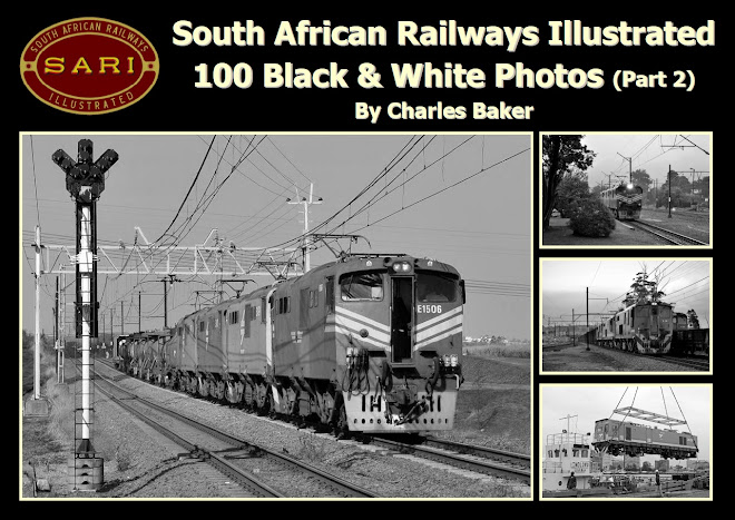 SOUTH AFRICAN RAILWAYS ILLUSTRATED - 100 BLACK & WHITE PHOTOS (PART 2)