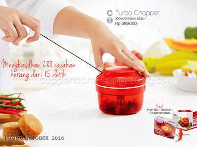 Turbo Chopper ~ Tupperware Promo Oktober 2016