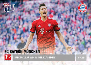 Topps NOW Bundesliga 2018-2019 FC Bayern München Set