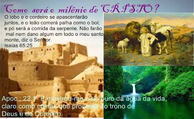 no milênio de Cristo nascerão crianças