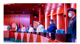 Buhari In Closed-Door Meeting With 36 State Governors