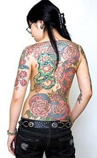 Yakuza Tattoo Girl
