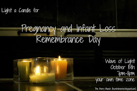 The Berry Bunch: Wave of Light: Pregnancy and Infant Loss Remembrance Day October 15th