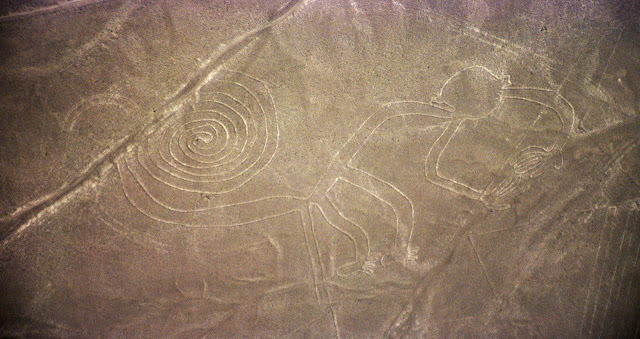 Las líneas de Nazca - El mono - HistoriadelasCivilizaciones.com