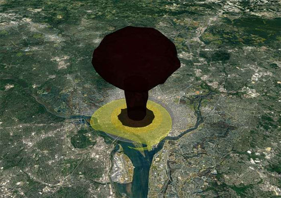 Explosão Nuclear Washinton 1