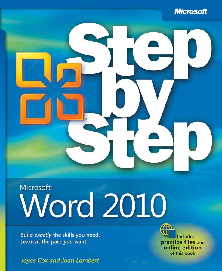 Step by Step Microsoft Word 2010 - 1001 Tutorial & Free Download - Ebooks