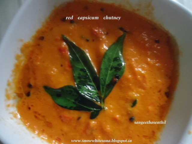 http://snowwhitesona.blogspot.in/2013/12/red-capsicum-chutney.html