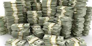 photo of stacks of money