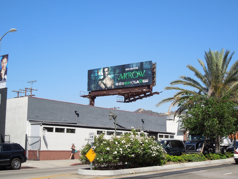 Arrow TV billboard