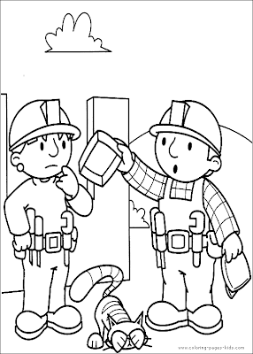 Bob the Builder Coloring Pages 