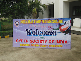 Cyber Security workshop at Panimalar College, Chennai