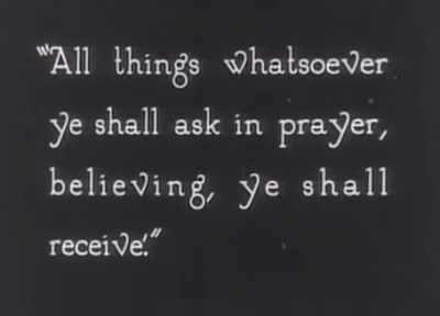 intertitle prayer