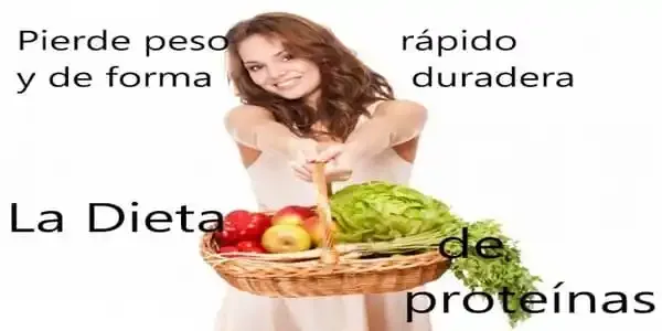 Dieta hiperproteica para bajar de peso rápidamente