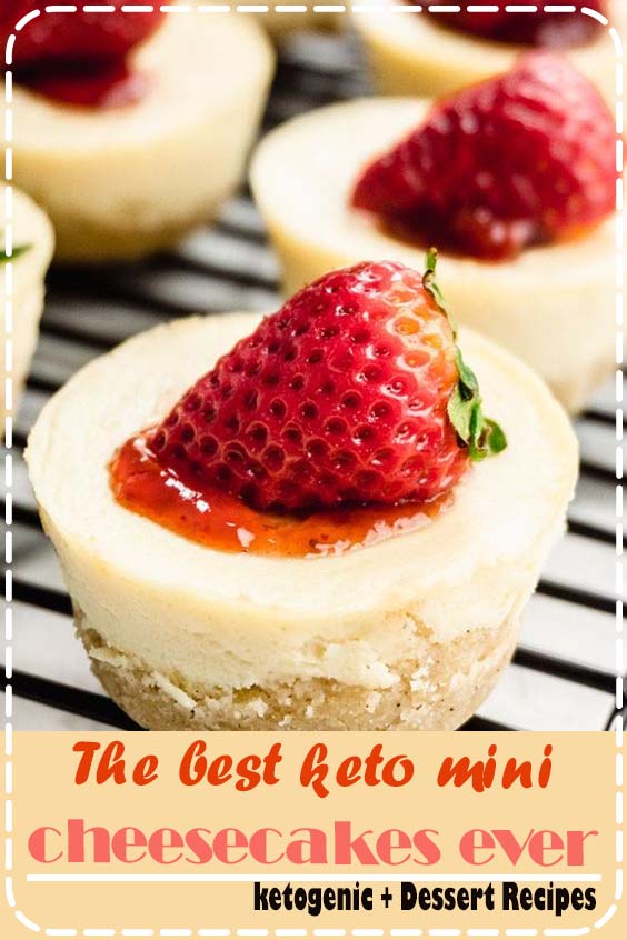 Creamy and delicious mini cheescakes are one of the best keto-friendly desserts. These keto cheesecake bites are low-carb and gluten-free, but you'd never guess with how amazing they taste!