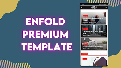 Enfold Premium Blogger Template free download