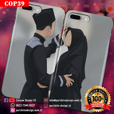 Casing couple motif muslim muslimah COP39