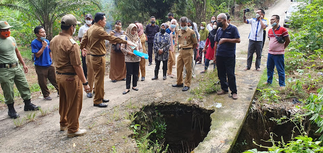 Ridho Yahya Gerak Cepat Respon Keluhan Masyarakat Soal Infrastuktur Rusak.