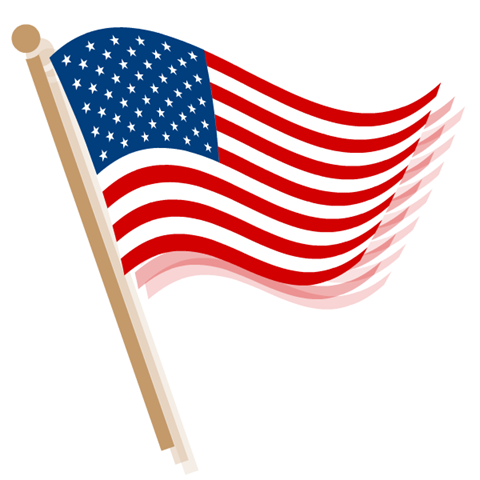 american flag clip art black and white. American+flag+waving+clip+