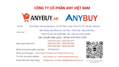 Liên hệ Công ty cổ phần ANY Việt Nam