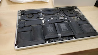 Macbook pro battery popup swollen issue