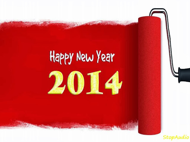 Happy New Year 2014 Greetings Wallpaper