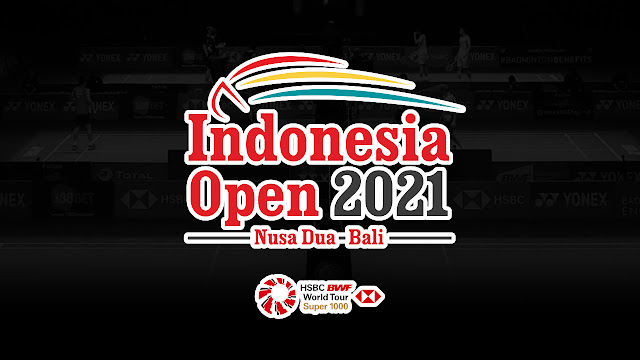 Jadual Siaran Langsung Perlawanan Badminton Indonesia Open 2021