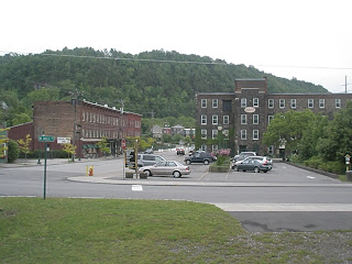 Canalside Inn On Left, Stone Mills Of Little Falls Shops On Right