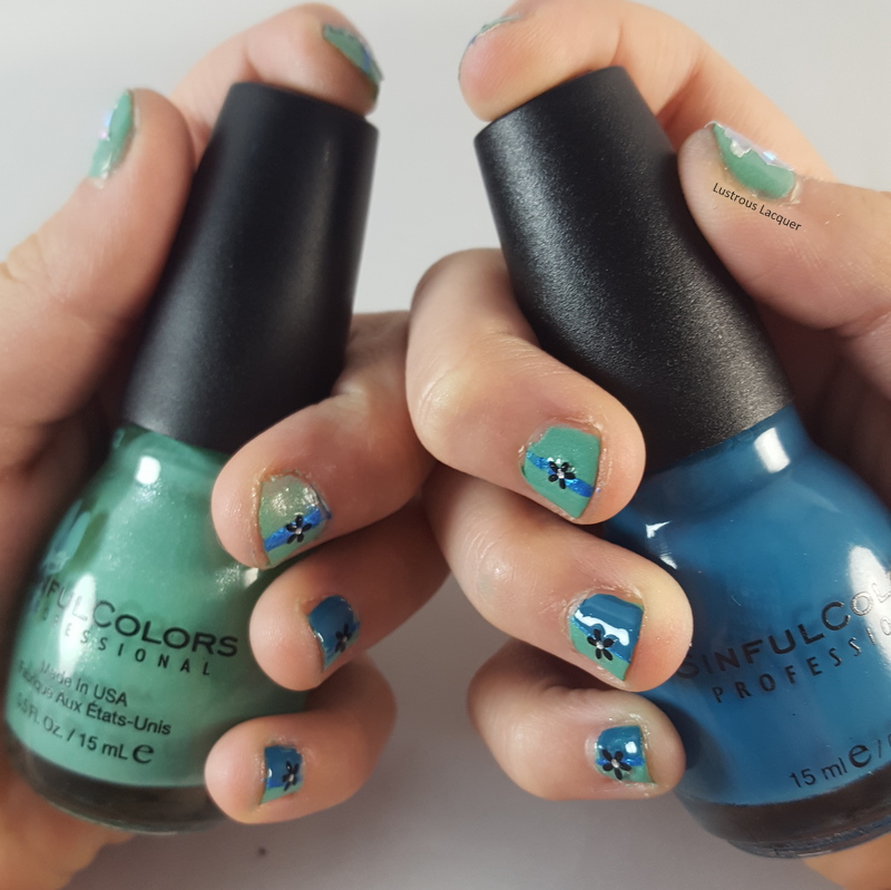 12 Chic Beachy Aqua Manicures For Summer - Nail Art Ideas | Turquoise nails,  Nails, Teal nails