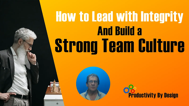 Build a strong team culture