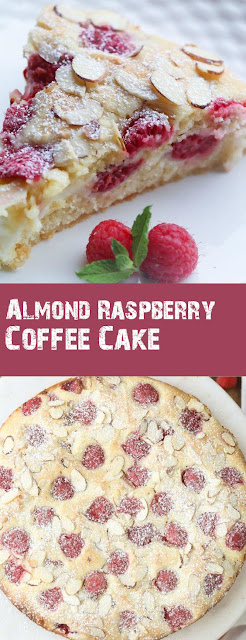 Almond Raspberry Coffee Cake