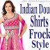 Double Shirt Dresses Designs 2012-2013 | Indian Double Shirts Frock Styles
