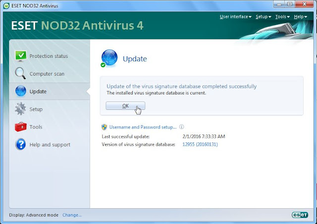 Cara Update Offline Antivirus ESET 