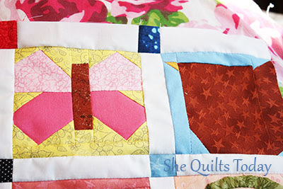 Paper Piecing Blocks Quilt