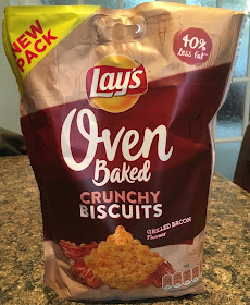 Lays Oven Baked Crunchy Biscuits - Grilled Bacon